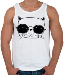 printfashion Laza macsek - Férfi atléta - Fehér (411552)