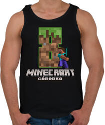 printfashion MC - Egyedi Név és Évszám - Férfi atléta - Fekete (7032701)