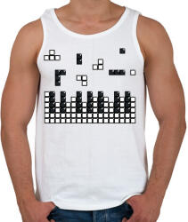printfashion Zongora - Férfi atléta - Fehér (6250662)