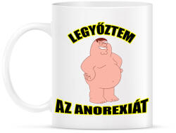 printfashion Legyőztem az anorexiát - Bögre - Fehér (1669924)