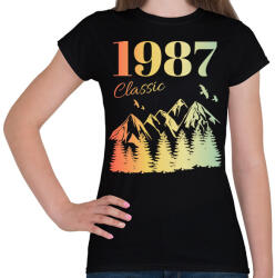 printfashion 1987 - Női póló - Fekete (12724262)