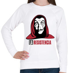 printfashion La casa del papel - Anonymus - Női pulóver - Fehér (4647437)