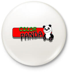 printfashion Color panda android game - Kitűző, hűtőmágnes - Fehér (3075404)