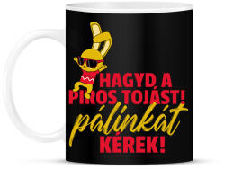 printfashion HÚSVÉTI PÁLINKA - Bögre - Fekete (10491623)
