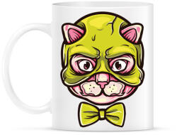 printfashion Macskamaszk - Bögre - Fehér (787400)