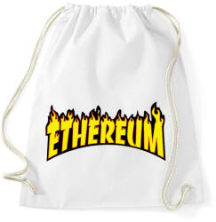 printfashion ETHEREUM - Sportzsák, Tornazsák - Fehér (5086252)
