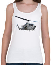printfashion AH-1 Cobra - Női atléta - Fehér (491033)