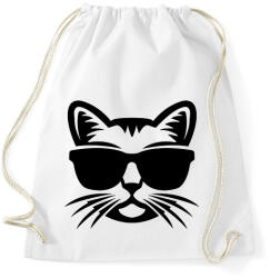 printfashion Cica Fej - Sportzsák, Tornazsák - Fehér (11124966)