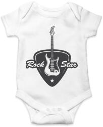 printfashion rock gitár - Baba Body - Fehér (4653901)