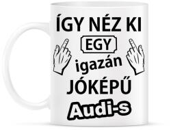 printfashion Jóképű audis - Bögre - Fehér (5379388)
