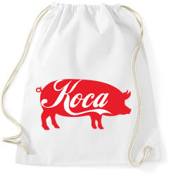 printfashion Koca kóla - Sportzsák, Tornazsák - Fehér (1370905)