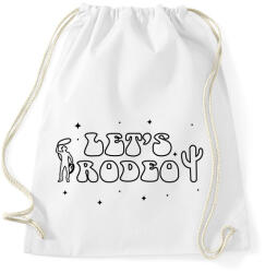 printfashion Let's rodeo - Sportzsák, Tornazsák - Fehér (7506654)