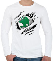 printfashion Skoda - Férfi hosszú ujjú póló - Fehér (2608734)