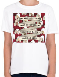 printfashion Uniform - Gyerek póló - Fehér (4670967)