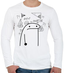 printfashion Matek borzalmai - fekete - Férfi hosszú ujjú póló - Fehér (14156976)