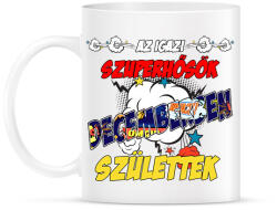 printfashion Decemberi szupererő - Bögre - Fehér (2142900)