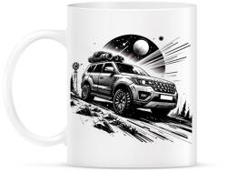 printfashion Autó - Bögre - Fehér (15288319)