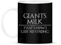 printfashion Giants Milk - Bögre - Fekete (1471390)