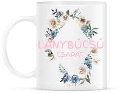 printfashion Lánybúcsú csapat - Bögre - Fehér (5320410)