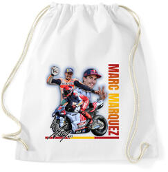 printfashion Marc Marquez - Sportzsák, Tornazsák - Fehér (16629652)