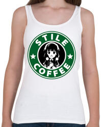 printfashion Stille Coffe - Női atléta - Fehér (1438355)