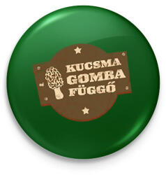 printfashion Kucsmagomba függő - Kitűző, hűtőmágnes - Sötétzöld (11617378)