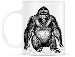 printfashion Gorilla - Bögre - Fehér (10595308)