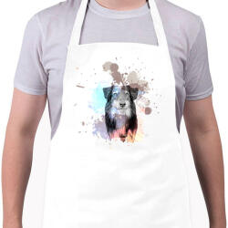 printfashion Ausztrál juhászkutya splash - Kötény - Fehér (12474562)