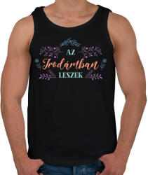 printfashion Iroda - Kertész - Férfi atléta - Fekete (12953826)