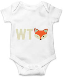 printfashion WHAT THE FOX? - Baba Body - Fehér (2946536)