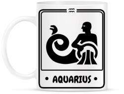 printfashion vízöntő - Bögre - Fehér (13630533)