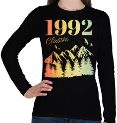 printfashion 1992 - Női hosszú ujjú póló - Fekete (12726649)