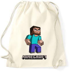 printfashion Minecraft - Herobrine - Sportzsák, Tornazsák - Natúr (2446702)