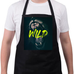 printfashion Wild - Kötény - Fekete (4936098)