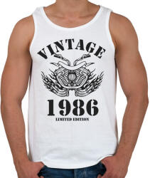 printfashion 1986 - Férfi atléta - Fehér (6218372)