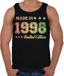 printfashion 1998 - Férfi atléta - Fekete (6171735)