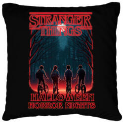 printfashion Horror nights - Párnahuzat, Díszpárnahuzat - Fekete (14535123)