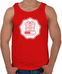 printfashion KARÁCSONY LOADING - Férfi atléta - Piros (9553346)