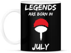 printfashion Naruto szülinap - Július - Bögre - Fekete (2698657)