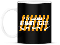 printfashion Áramot vezess - Bögre - Fekete (7522480)