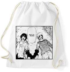 printfashion Naruto vs Sasuke - Sportzsák, Tornazsák - Fehér (1198701)
