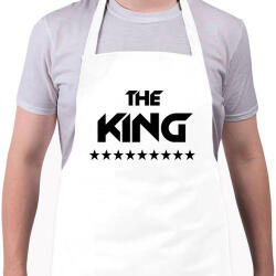 printfashion The King - Kötény - Fehér (4902457)
