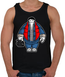 printfashion Kövér Marty - Férfi atléta - Fekete (98365)