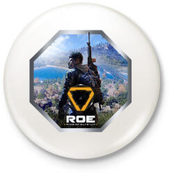 printfashion Ring of Elysium ikon Logó - Kitűző, hűtőmágnes - Fehér (3078468)