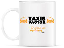 printfashion Taxis vagyok - Bögre - Fehér (7559651)