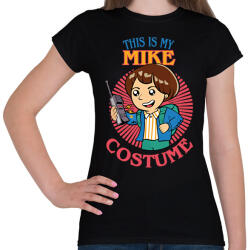 printfashion Mike costume - Női póló - Fekete (14532047)