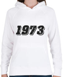 printfashion 1973 - Női kapucnis pulóver - Fehér (6177038)