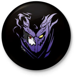 printfashion Sasuke Susano mode - Kitűző, hűtőmágnes - Fekete (5686429)