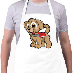 printfashion Rescue Puppy - Kötény - Fehér (4903184)