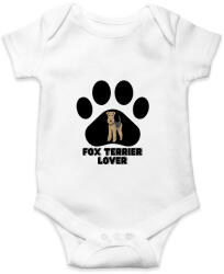 printfashion Fox Terrier Lover - Baba Body - Fehér (14086827)